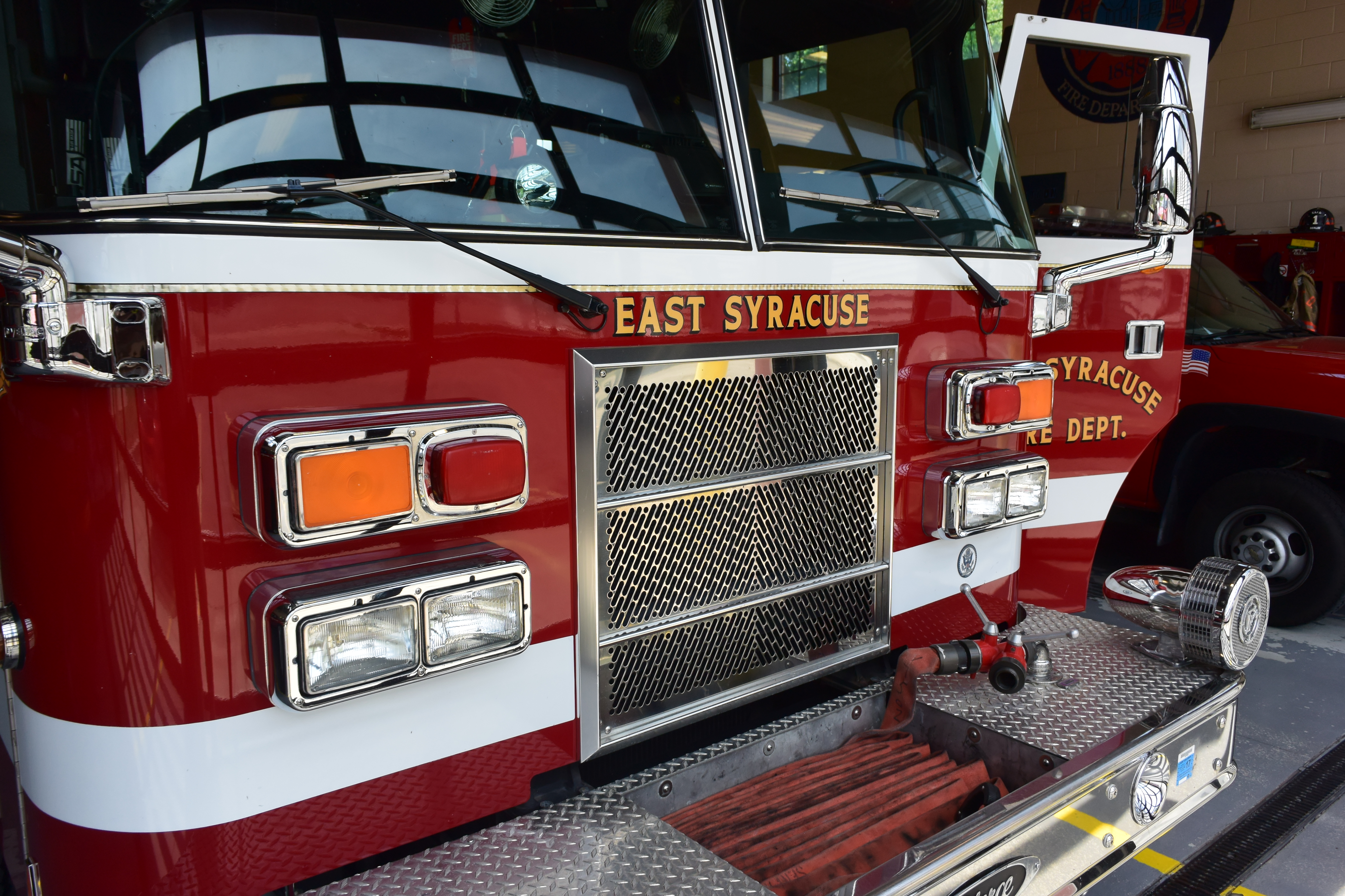 Front of a Fire Truck