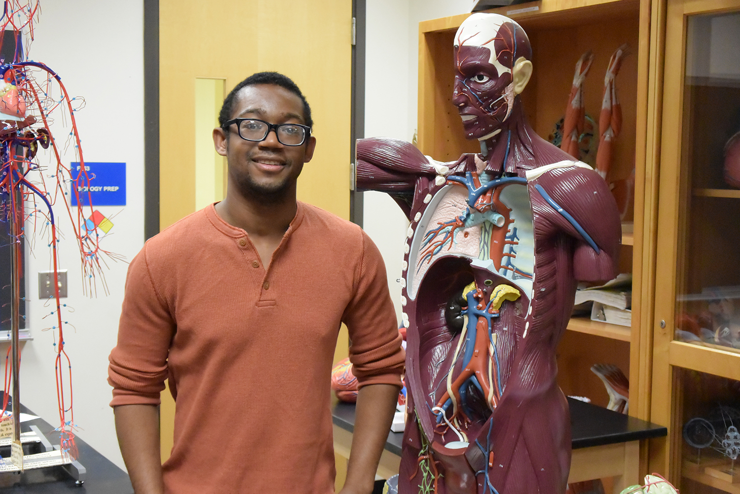 A surgical assistant student