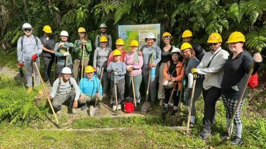 Meg O'Connell Social Justice Scholars spent their spring break in Puerto Rico on a Service-Learning trip.
