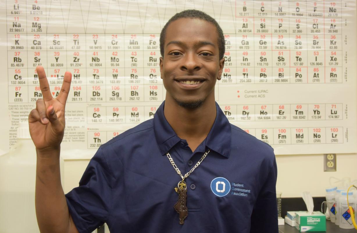 photo of student Isaac Mbambo