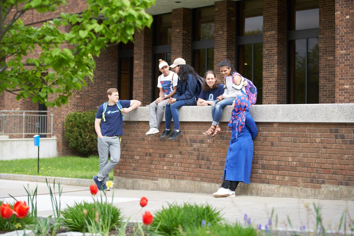 Students on-campus