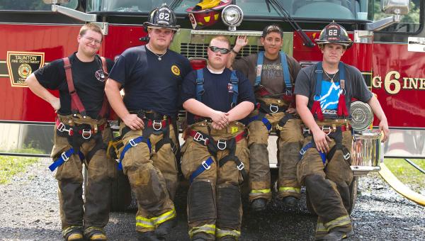 Students earning their Fire Protection Technology A.A.S. at O.C.C.