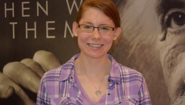 An OCC student interested in science