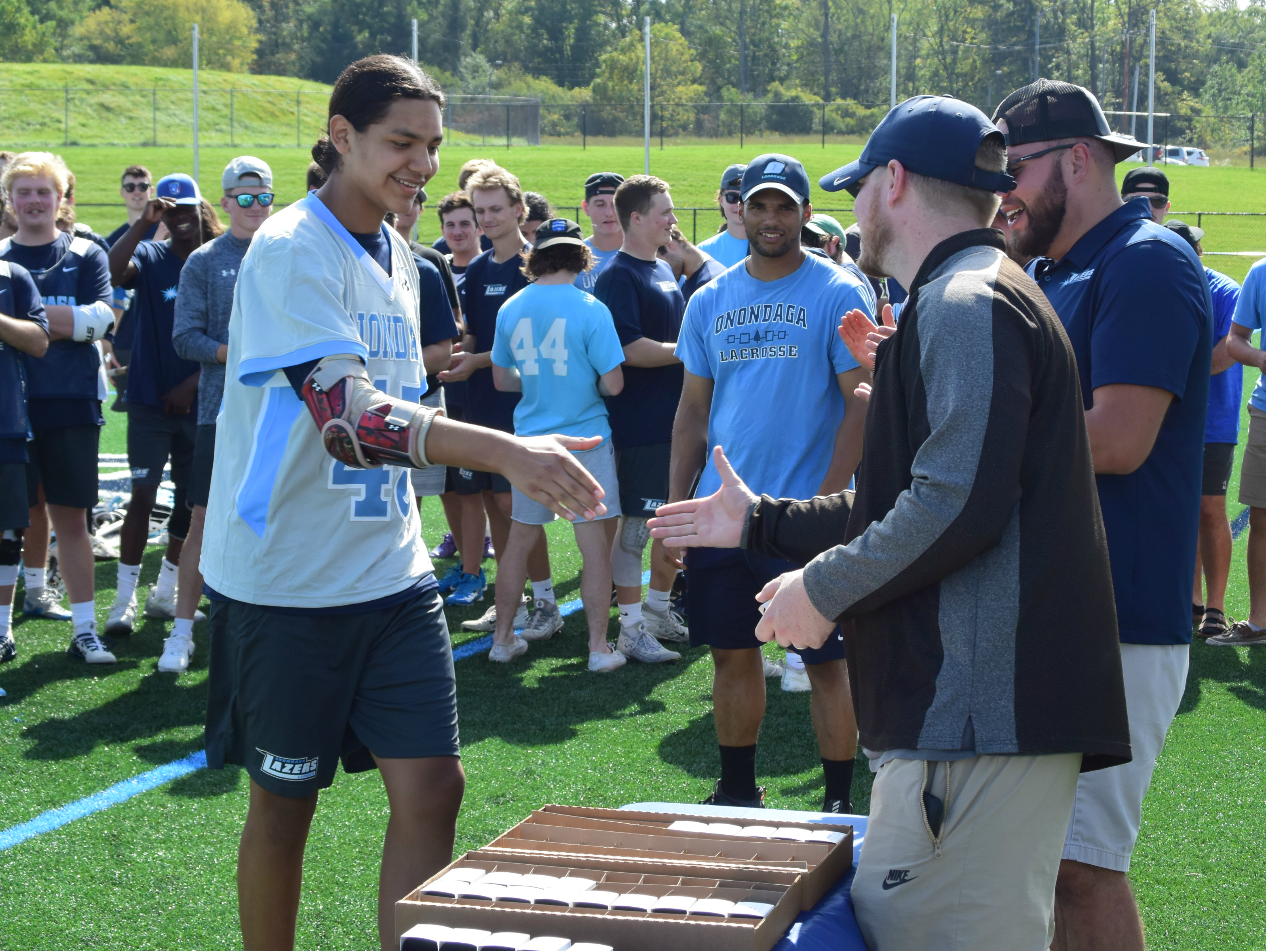 OCC Men's Lacrosse Ring Ceremony