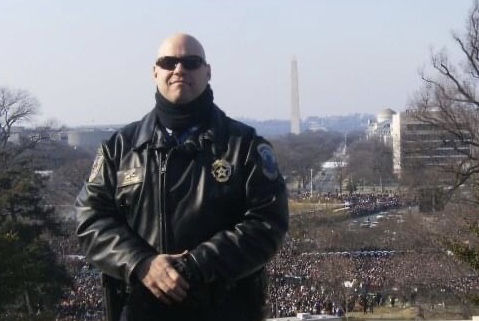 Wells is pictured in Washington DC.