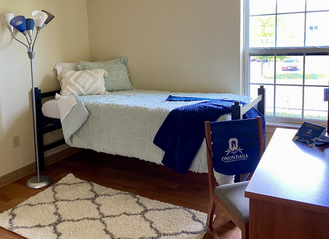 Dorm room in Res Hall C