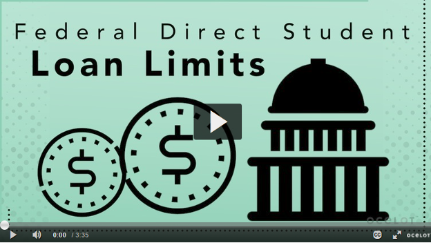 Video on Federal Loan Limits