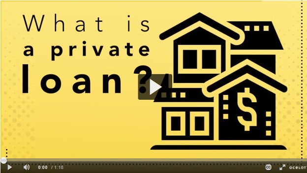 Video on Private Loans