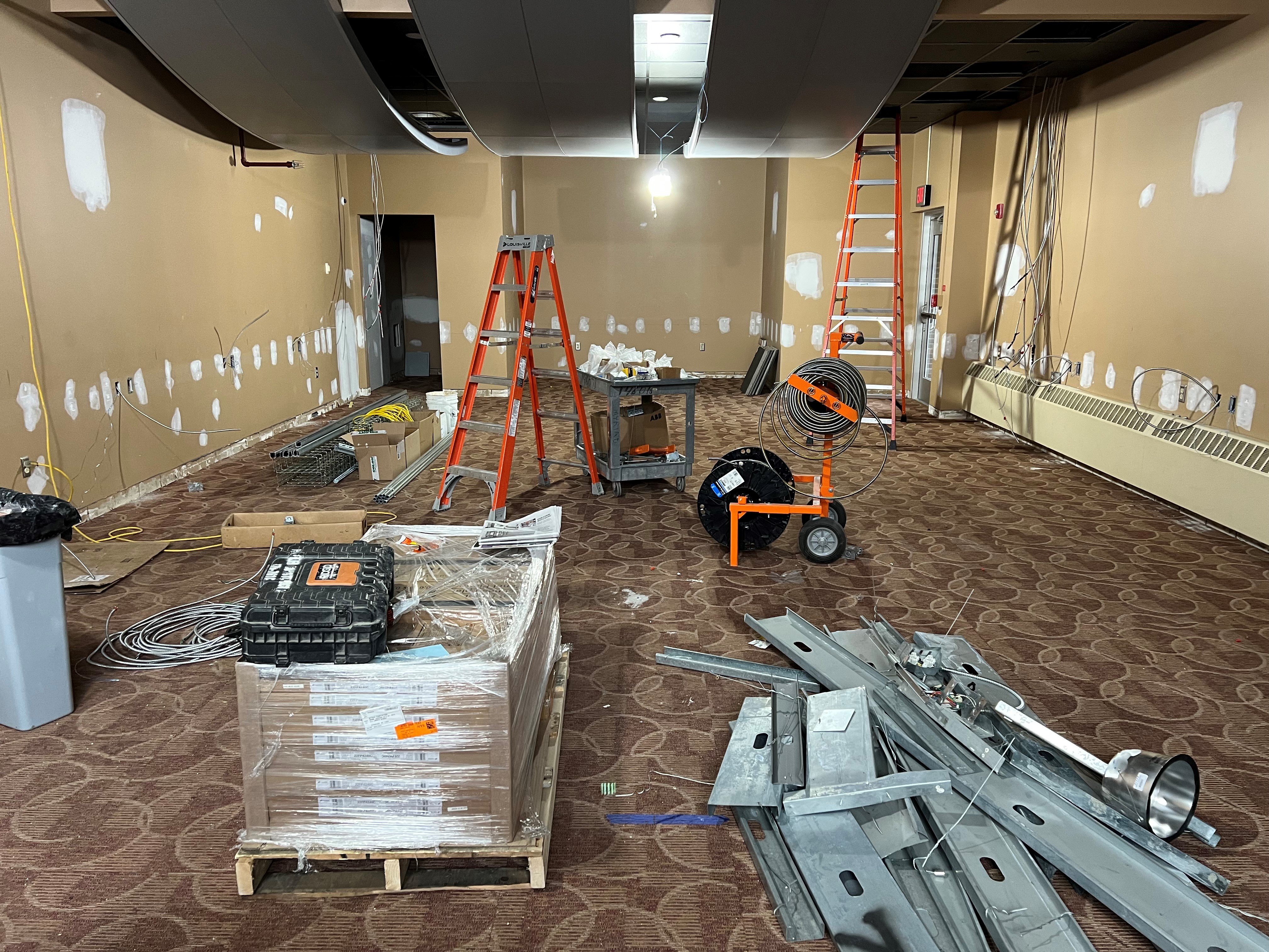 This space formerly known as "The Bistro" will soon be the new home of the OCC Lazers Esports team.