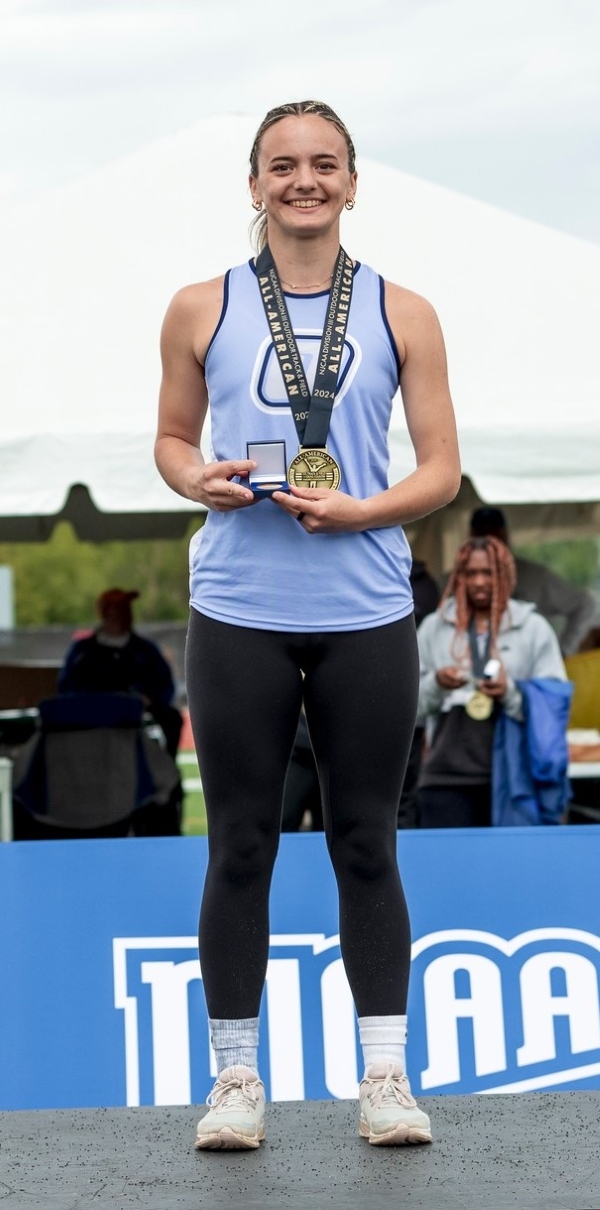 Bryn Whitman, Women's Discus National Champion