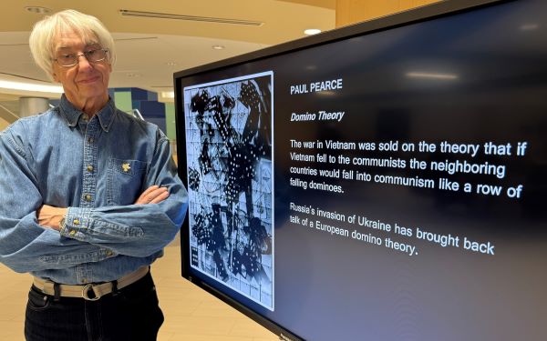 Paul Pearce was a student at OCC in the 1960s before being drafted in the Army and serving in Vietnam.
