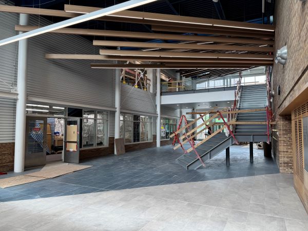 The Atrium in the Whitney Applied Technology Center will have a new look.