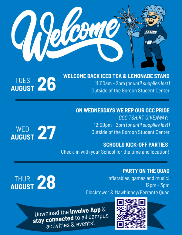 Welcome Week Activities
