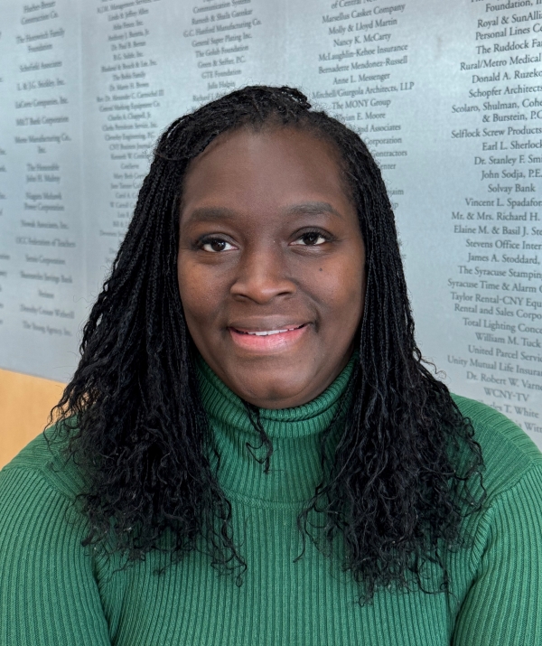 While completing Professor Erin Newton's Beginning Spreadsheets course, Marquita Hetherington earned her Microsoft Office Specialist certification.