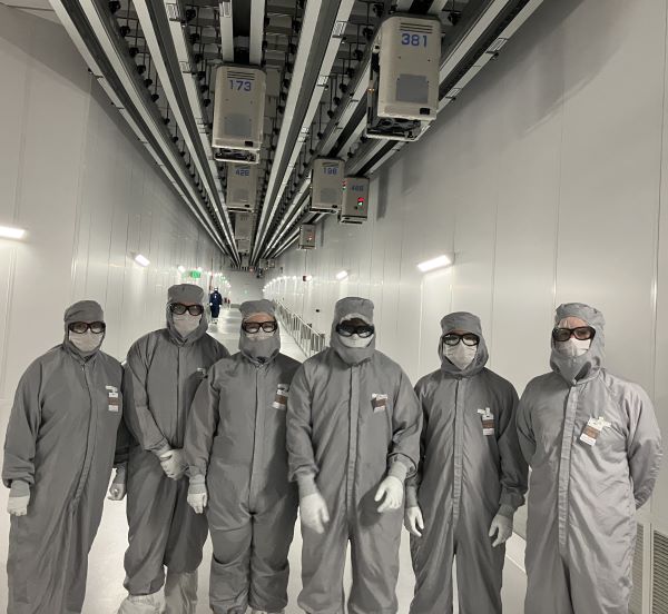 The NY CREATES internship provided Onondaga Community College students the opportunity to put on bunny suits and learn about career options in a cleanroom.