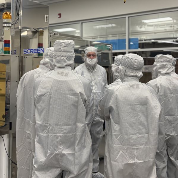Semiconductor Bootcamp students had the opportunity to put on bunny suits and learn in the Micron Cleanroom Simulation lab on the OCC campus.