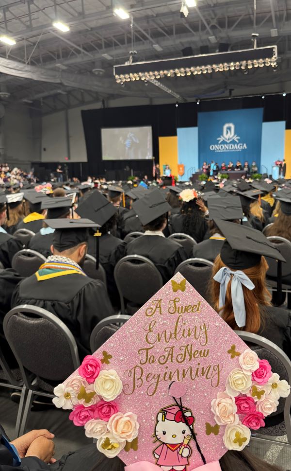picture of well-decorated cap