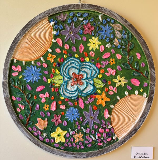 "Vibrant Awakening" by Yanina Colberg.