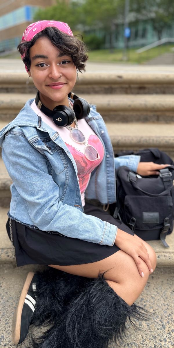 Tali Sanchez is a graduate of Art & Design High School in New York City. She's one of 80 students in Onondaga Community College's Educational Opportunity Program Pre-Freshman Institute.