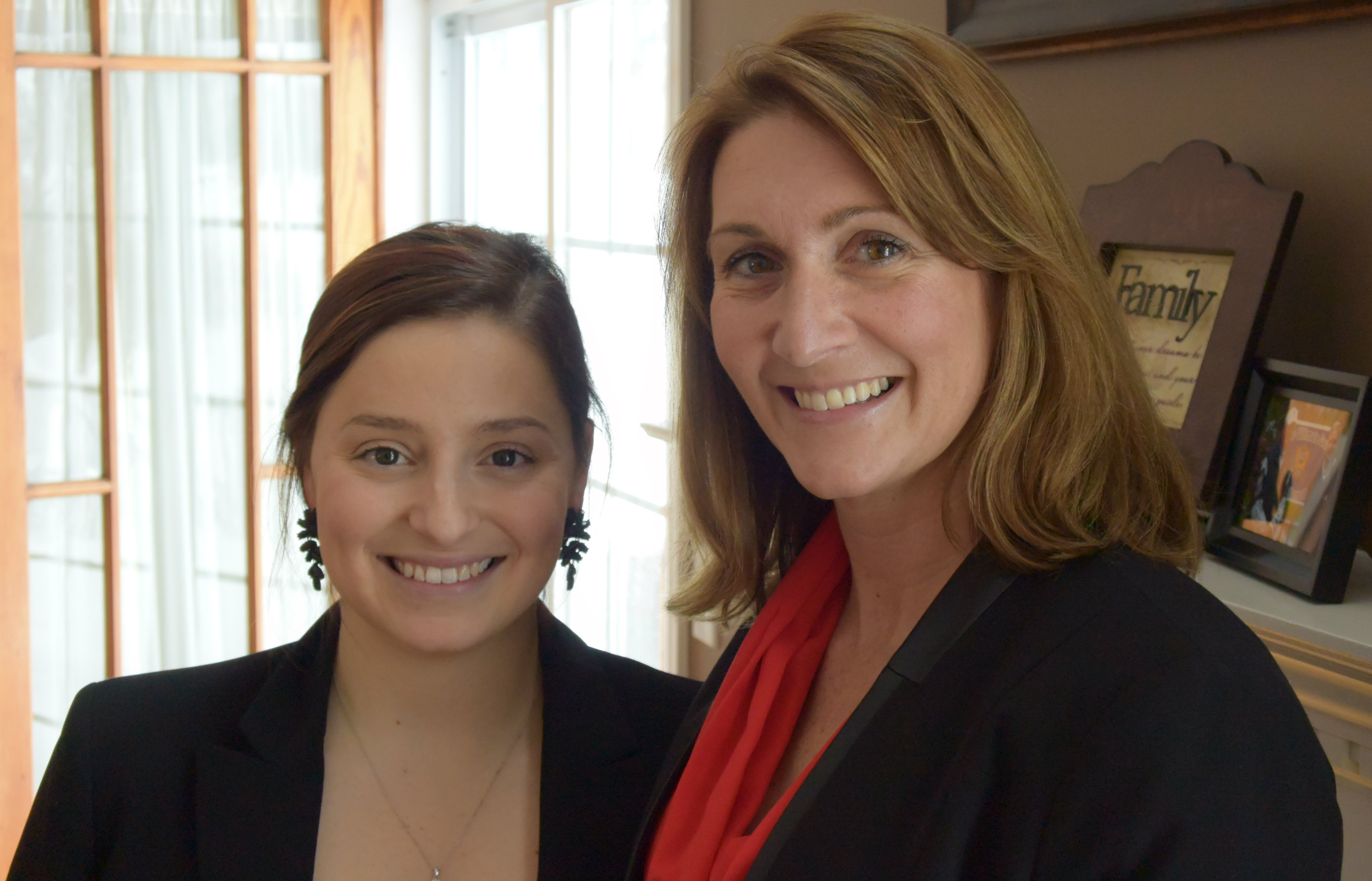 Kinahan '00 with Gabrielle &quot;Gabby&quot; Lustrinelli