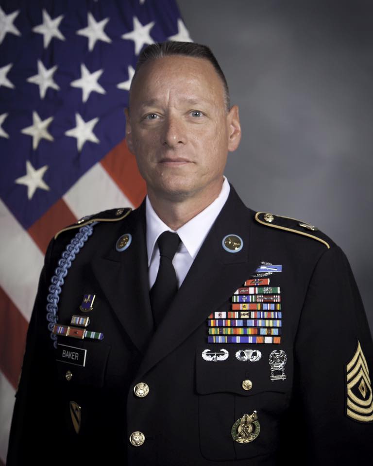 US Army First Sergeant Joseph Baker Ret 03 Onondaga Community 
