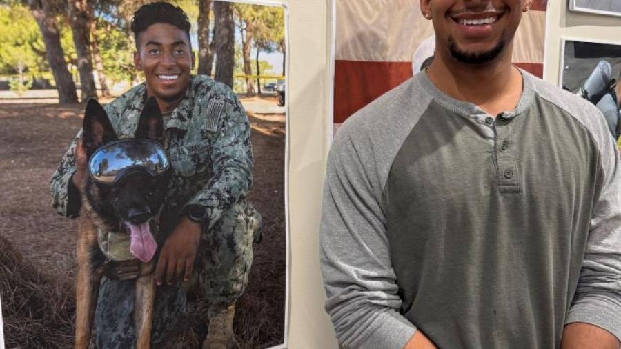 Jonathan Yard is President of OCC's Veterans and Military Services Club.  He served 6 years in the United States Navy before enrolling at Onondaga Community College.