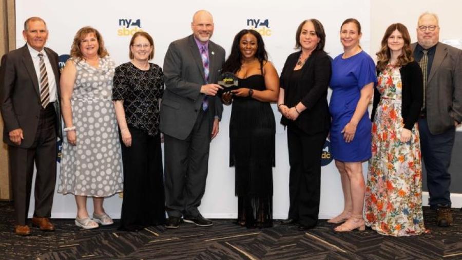 Members of OCC's Small Business Development Center received several statewide awards for their outstanding performance.