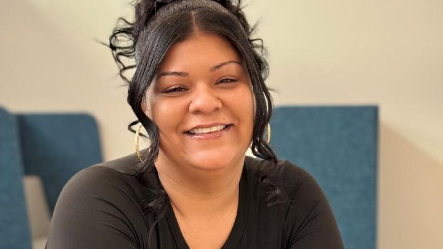 Michelle Rodriguez is a 32-year-old mother of two who completed her Cybersecurity degree this semester.