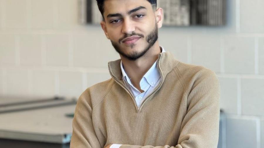 Moha Al Rifaai is a native of Syria and a graduate of PSLA at Fowler who will complete his Architectural Design Studies degree in May.