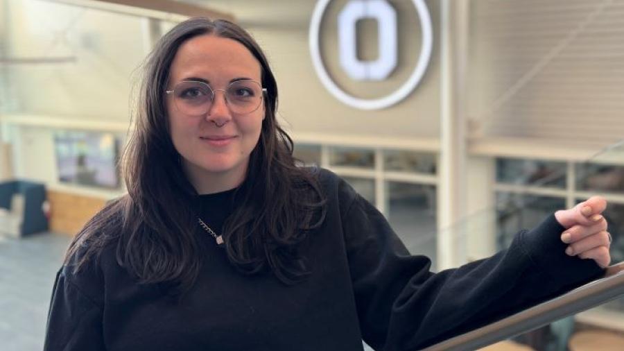 Abigail Webster will be the student speaker at this month's graduation ceremony. It will be held December 16 at 5 p.m. in the SRC Arena.