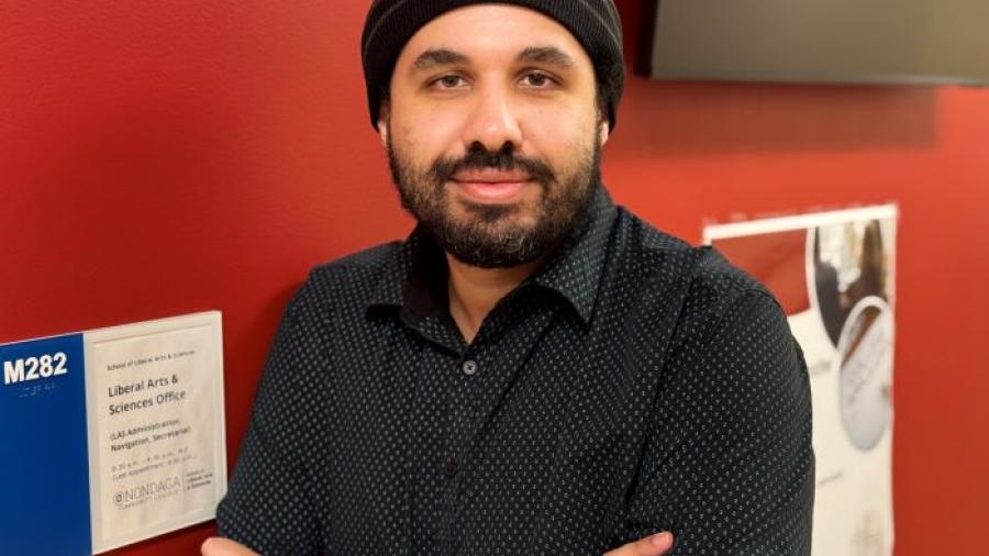 AJ Suslovic is a Student Success Navigator in Onondaga Community College's School of Liberal Arts & Sciences.