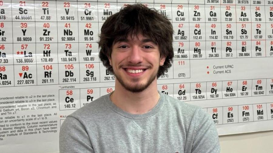 Nicholas Pangaro is a Baldwinsville High School graduate who will complete his Laboratory Science degree this semester and transfer to SUNY Binghamton.