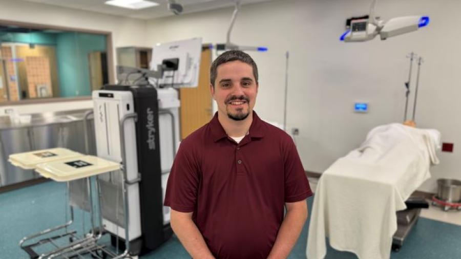Jordan LeClair is a Student Success Navigator in Onondaga Community College's School of Health, Wellness & Human Services.