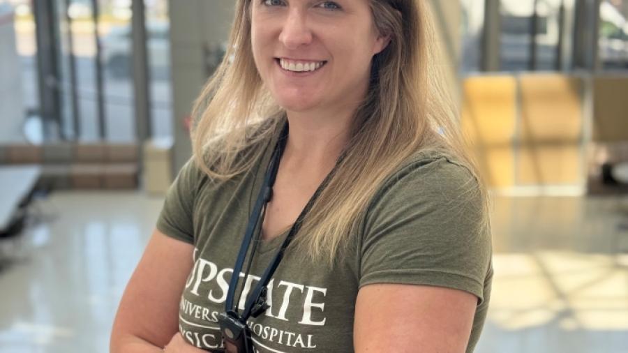 Jen Strizak '10 earned two degrees at Onondaga Community College while playing on the most successful Women's Basketball team in school history. Today she's a Doctor of Physical Therapy at SUNY Upstate Medical University's Institute for Human Performance.