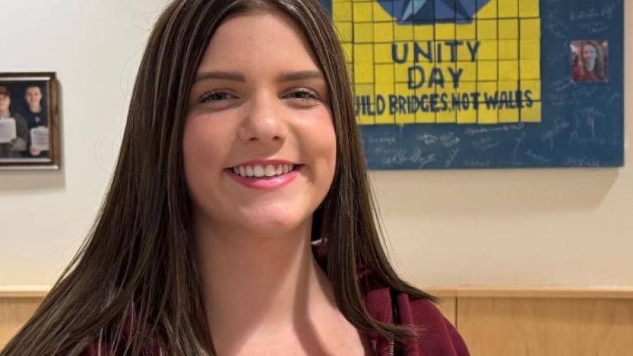 Zoie Porter is a 2025 graduate of Liverpool High School who is majoring in Human Services and is Co-Chair of Onondaga Community College's Unity Day Committee.