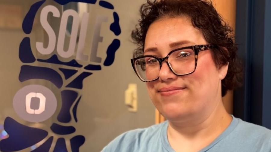 Maya Walker is a 41-year-old mother of two who is working on her Nursing prerequisites. She's a member of Student Government, and serves as Chair of Non-Traditional Student Success.