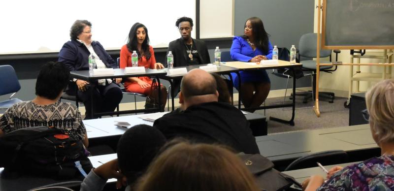 photo of Communications Studies panel discussion