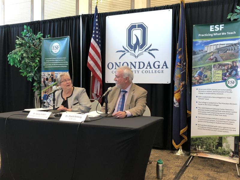 SUNY ESF Signing Event