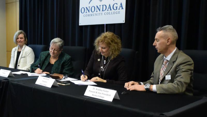 Keuka College Signing Ceremony