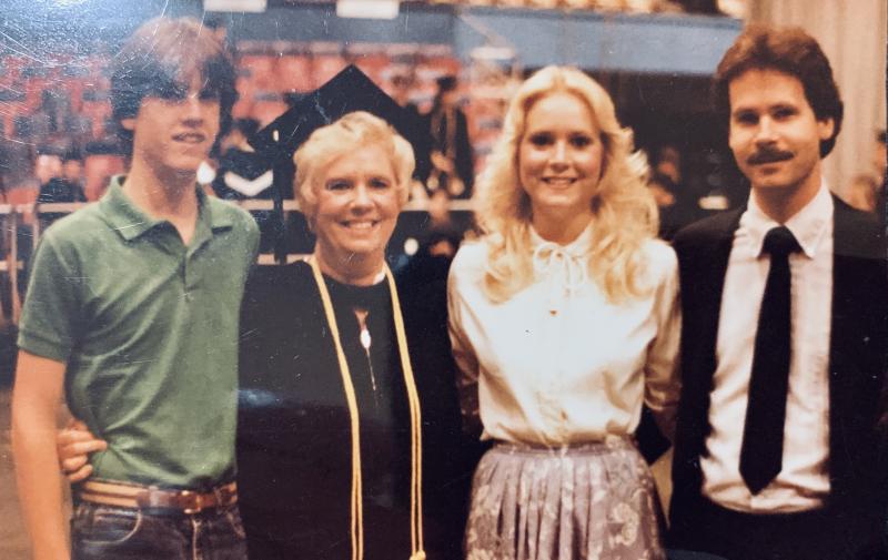 Bill Bonnell and his family