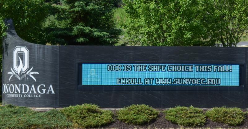 LED Sign for Fall Semester