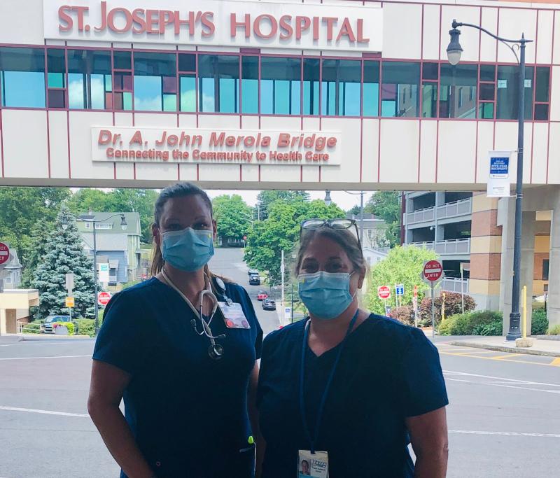 Nursing Professors working during the pandemic