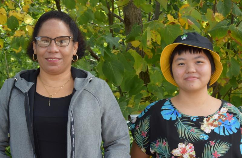 Cede Elizabeth Ramirez and Si Po Ra