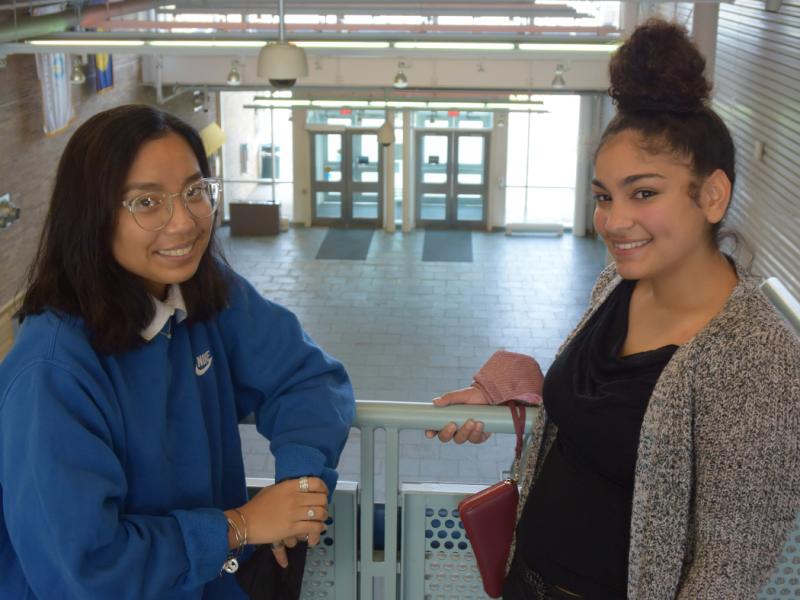 Anita Khamtan and Eliza Velazquez