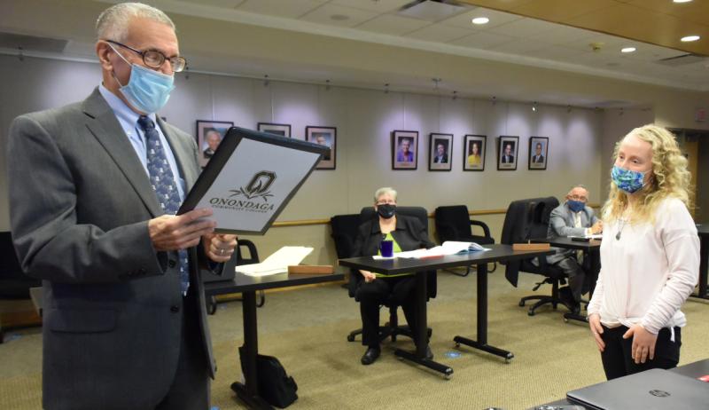 Eleanor Petrucco Sworn-in