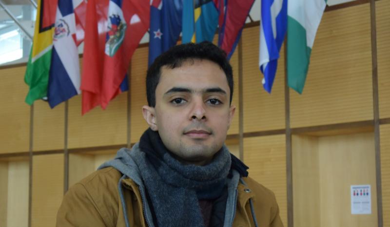 Abdull Alharbi is a native of Yemen who will earn his Engineering Science degree in May. His goal is to become a civil engineer.