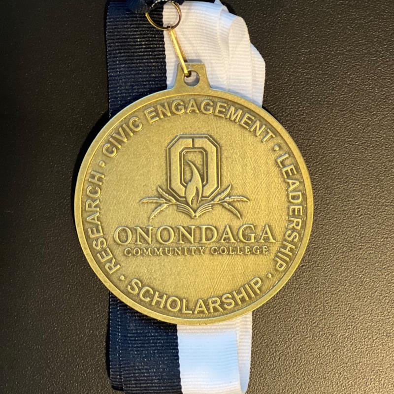 Pinnacle Award medal