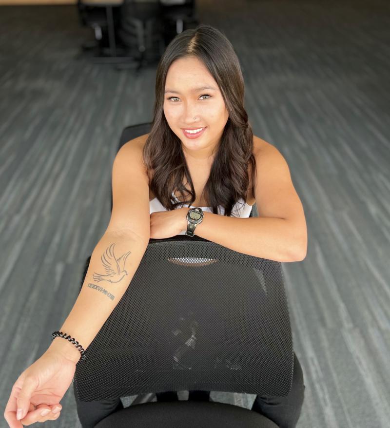 Mae Ann Bestul has the date September 26, 2013 tattooed on her forearm in Roman numberals. It's the date she and her 6 siblings learned they were being adopted from an orphanage in the Philippines.