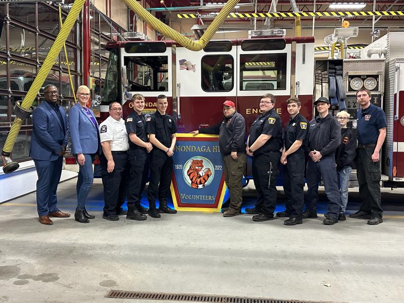 Onondaga Hill Fire Department new logo