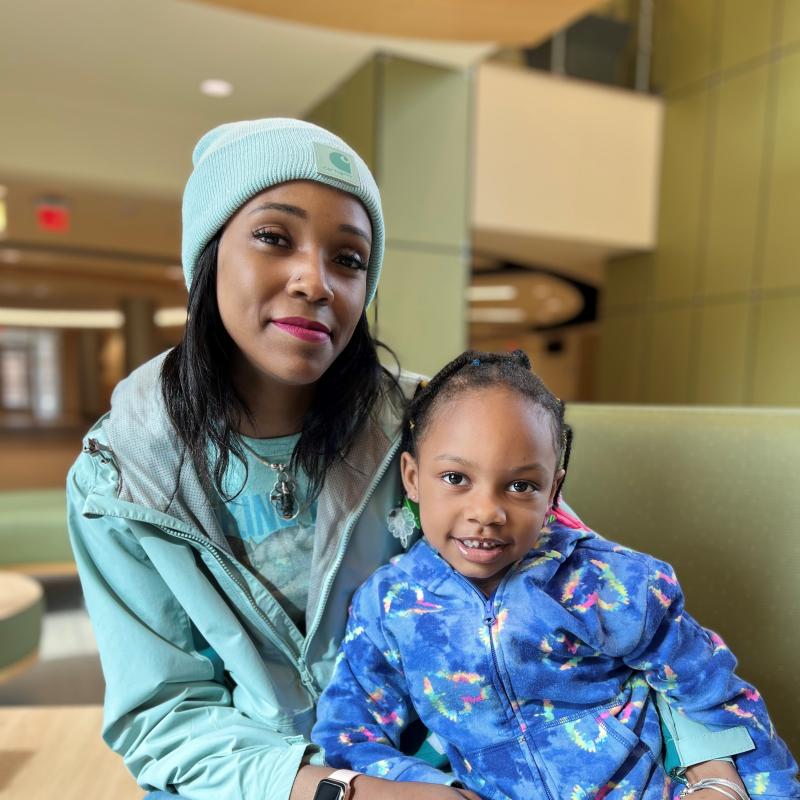 Kay Cee is a single mother who is raising her 5-year-old daughter Kylie while working two full-time jobs. She's also working towards her first college degree tuition-free thanks to Amazon's Career Choice program.